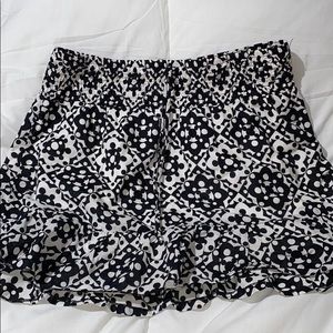 Flower print Mini skirt